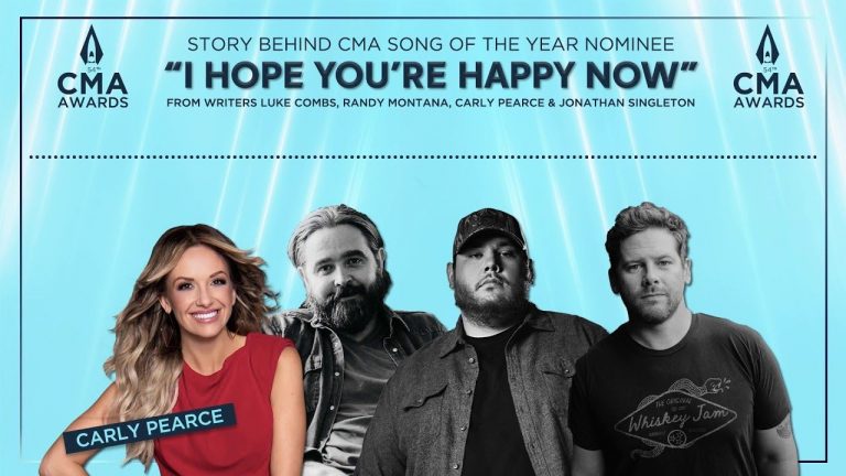 Carly Pearce | Story Behind CMA Song Of The Year Nominee “I Hope You’re Happy Now”