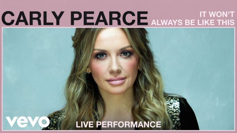 Carly Pearce – It Won’t Always Be Like This (Live Performance) | Vevo